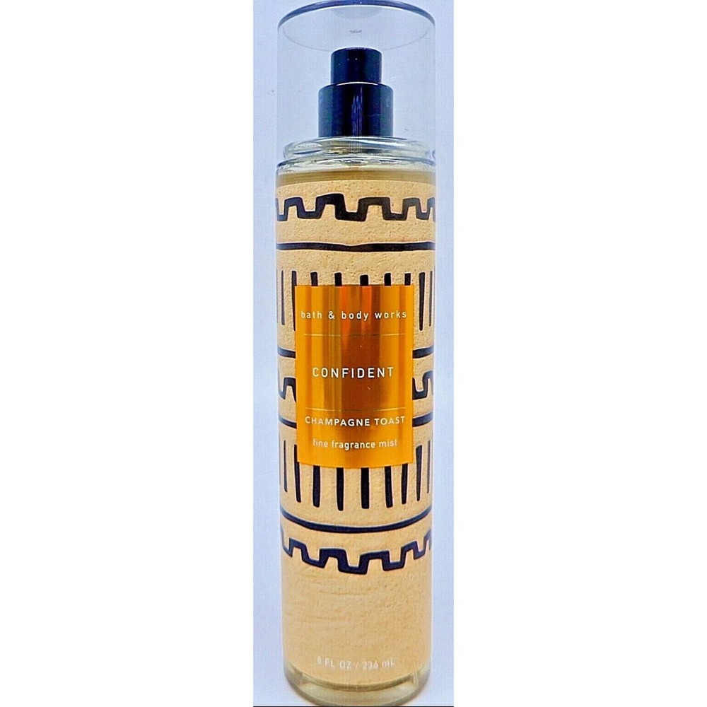 BATH & BODY WORKS CONFIDENT CHAMPAGNE TOAST FINE FRAGRANCE MIST 8 oz NEW